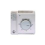 ترموستات اتاقی 35 درجه دیسکی با کلید دور موتور تکبان