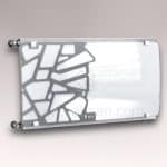 رادیاتور آنیت مدل سوپر لوکس سیاه و سفید لیزرکات 11 پره