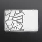 رادیاتور آنیت مدل سوپر لوکس سیاه و سفید لیزرکات 17 پره