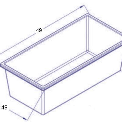 ابعاد وان پلی اتیلن 32 لیتری طبرستان