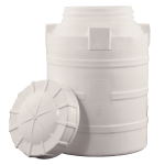 منبع انبساط باز 200 لیتری سفید تک لایه طبرستان