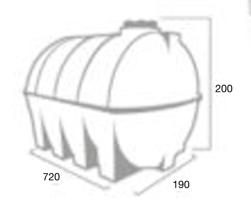 ابعاد سپتیک 15000 لیتری پلاستونیک