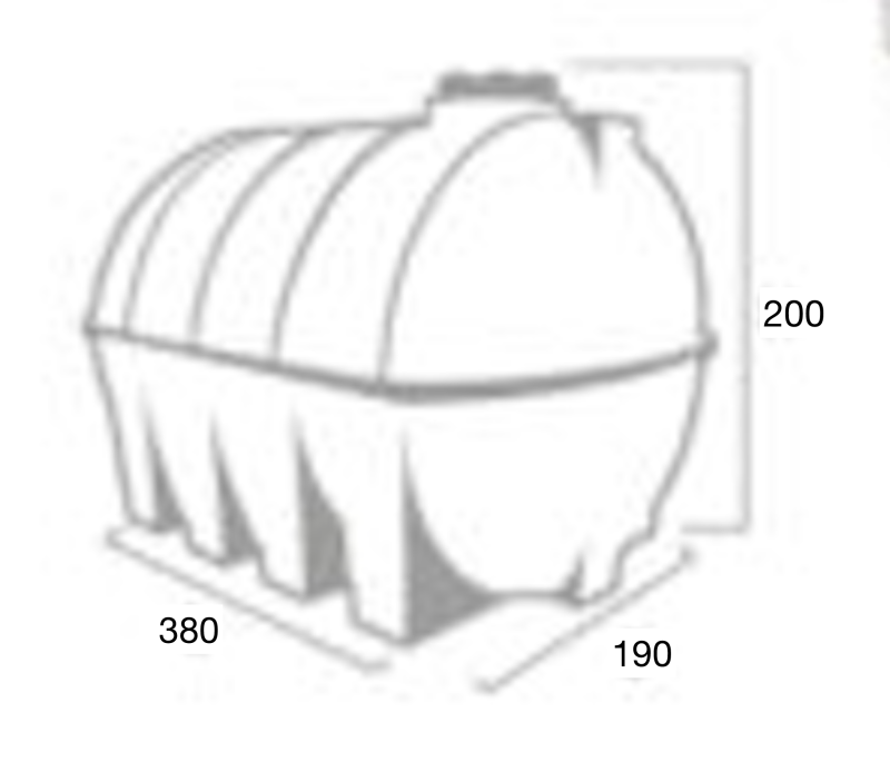 ابعاد سپتیک 7500 لیتری پلاستونیک