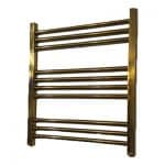 حوله خشک کن استیل لوله ای 10 لول 50*60 ایران رویال طلایی مات