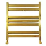 حوله خشک کن استیل فلت 7 لول 50*60 ایران رویال طلایی براق