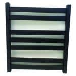 حوله خشک کن استیل فلت 15 لول 50*120 ایران رویال مشکی