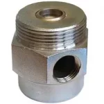 ایرجت کوتاه برنجی جکوزی مگاپول 1 1/4 inch