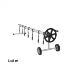 لوله جمع کننده روکش استخر کوکیدو تا عرض 8 متر