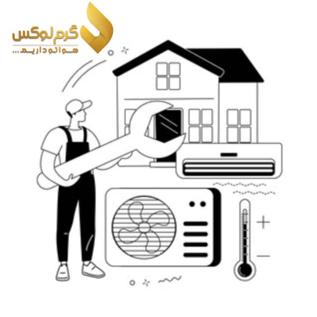 چگونه پکیج بوتان را هوا گیری کنیم ؟