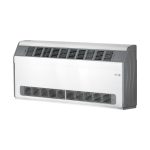 فن کویل سقفی جهان تهویه 200 CFM فن ABS فین آلومینیوم