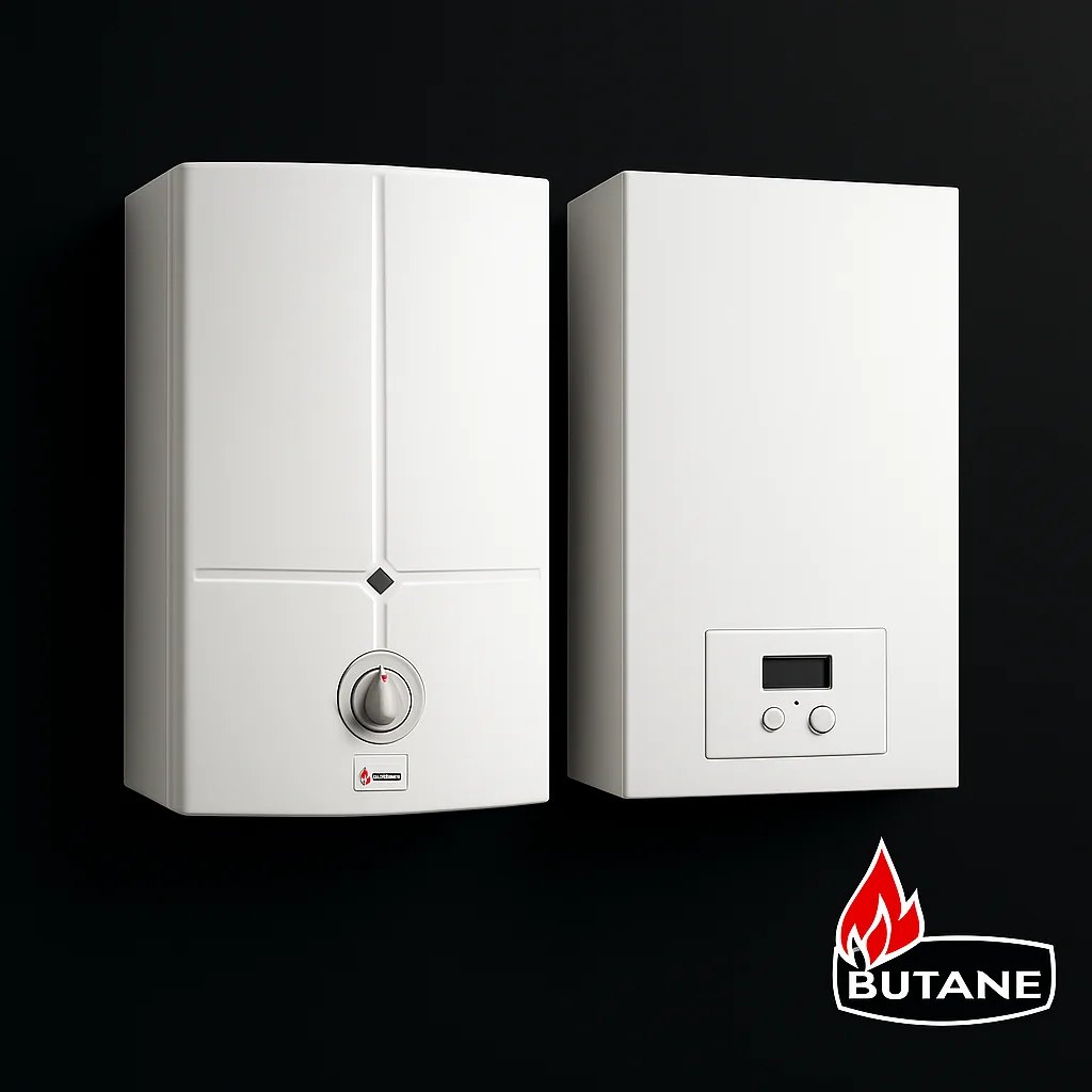 انواع آبگرمکن بوتان