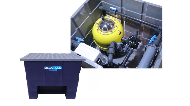 پکیج تصفیه استخر توکار MEGA POOL BOX