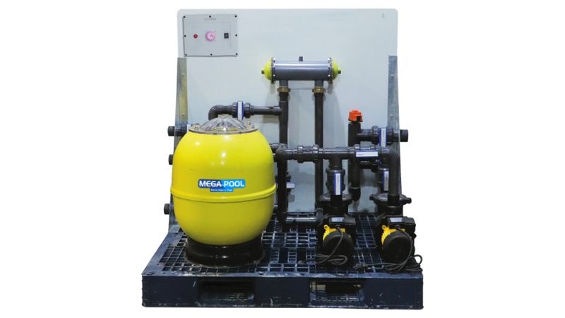 پکیج تصفیه استخر توکار MEGA POOL BOX تا حجم جکوزی 80 مترمکعب