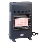 بخاری گازی آبسال تابشی 437F فن دار