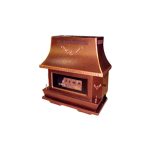 بخاری دودکش دار پلار 6000 مدل مینی شومینه 325