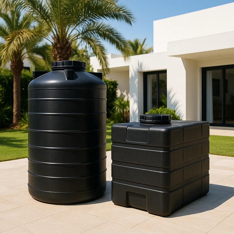 مقایسه مخازن عمودی و مکعبی از دیدگاه های مختلف