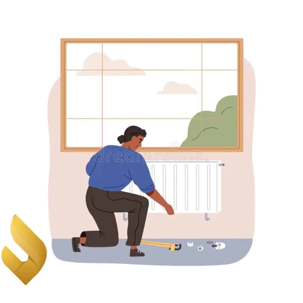 تنظیم فشار درست پکیج گرمایشی